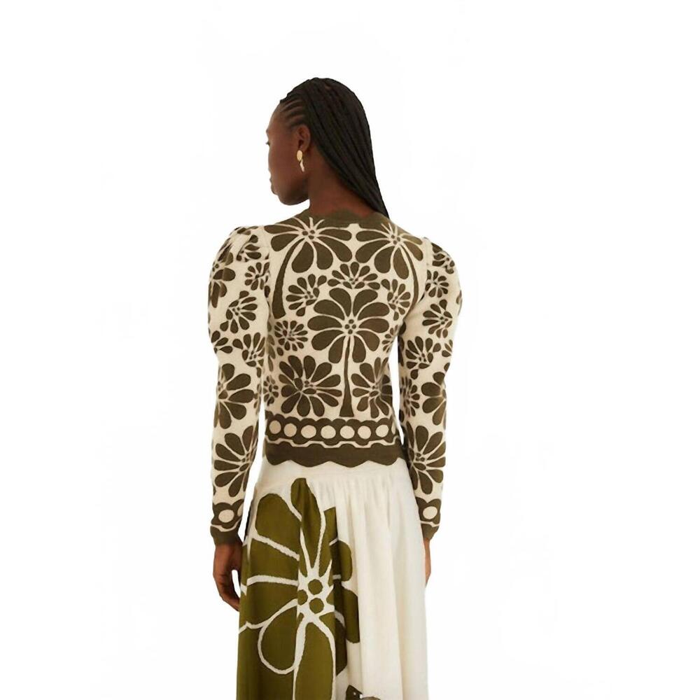 NEW FARM RIO palermo knit top in green - Picture 3 of 4